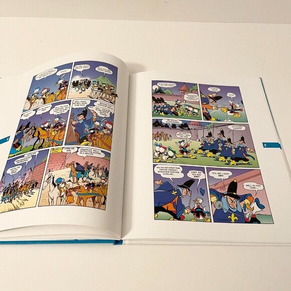 Disney Literature Classics Ducktargnan and the Three Musketeers Hardcover Book - Picture 14 of 15
